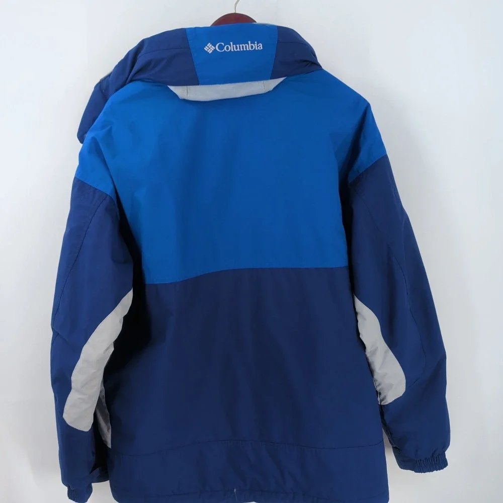Columbia Bugaboo II Interchange Waterproof Insulated‎ Windbreaker Jackets Blue L